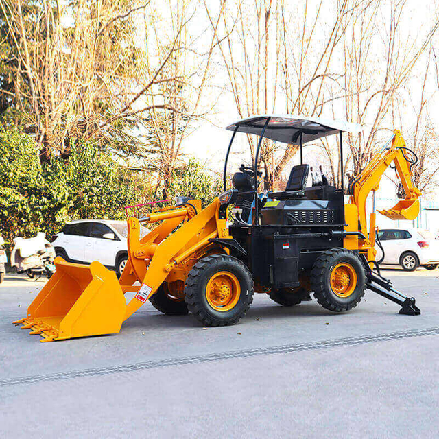 8-12 Backhoe Loader - Mesin Serbaguna Untuk Penggalian Dan Pemuatan