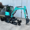 Mini pelle 2,5 tonnes EPA Farm utilis&eacute; de nouvelles pelles sur chenilles petites pelles 1 tonne 2 tonnes prix