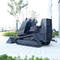 Mini Skid Steer Loader ราคาถูก ดีเซล Mini Skid Steer Loaders รถตักล้อยางตีนตะขาบ Mini 360kg 380kg