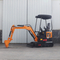 Kinesisk minigraver Bagger beltemaskin 1 tonns minigraver med EPA EURO 5