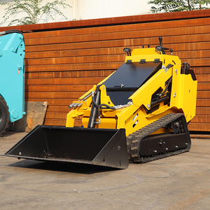 CE EPA EURO5 ดีเซลบ้านสวน Crawler 360 460 International Mini Small Skid Steer Loader