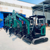 Mini pelle 2,5 tonnes EPA Farm utilis&eacute; de nouvelles pelles sur chenilles petites pelles 1 tonne 2 tonnes prix