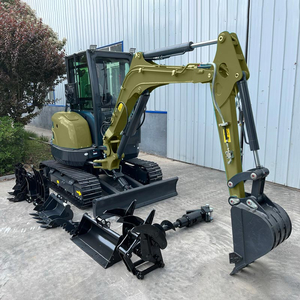 Multi EPA Engine 1 Ton Mini Escavadeira Machine Farm Digger Escavadeira chinesa de 3 toneladas na China