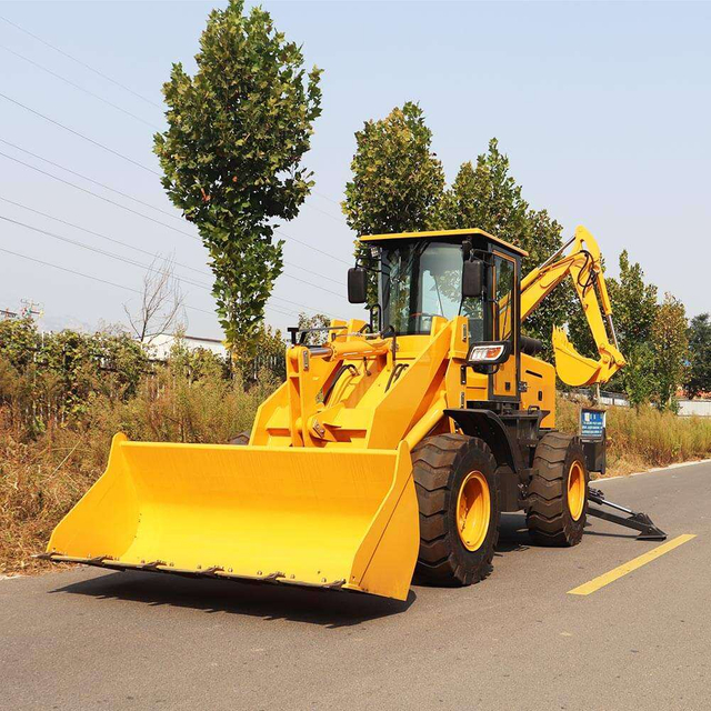 Buldoexcavator 25-30 - Construcție rezistentă, stabil și eficient
