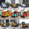 EPA ERUO V Cinese economico Pista Skid Street Loader Macchine movimento terra Farm Mini Skid Steer