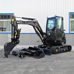 3 tony 2,5 tony CE EPA Kubota Motor Farm Cabin Mini Bager Mal&yacute; hydraulick&yacute; p&aacute;sov&yacute; Mini bager 2 Tony na predaj