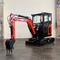 Mini Small Micro Crawler Bagger Gravemaskiner Maskin 2t 0,8 1,2 1,5 2 Ton 3Ton Minigravemaskine